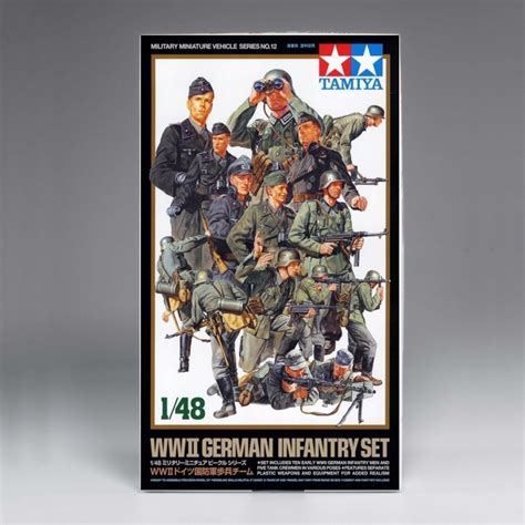 Tamiya Wwii German Infantry Set