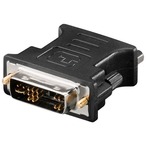 Goobay Adaptador Dvi Macho A Vga Hembra Negro Pccomponentes