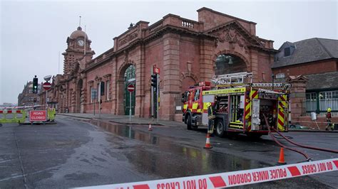 Travel Disruption Continues After Huge Fire At Nottingham Station