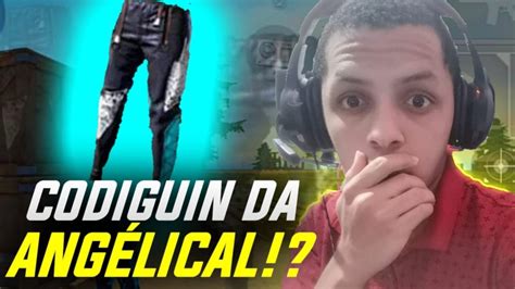 Free Fire Ao Vivo Codiguin Da Cal A Angelical Personalizada