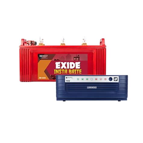 Luminous Zelio Inverter Exide Fib Ib Battery