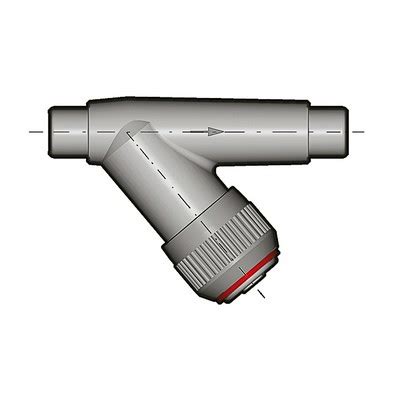 MyVink FIP RVDV PVC U Sediment Strainer EPDM Sealing PN16 D 50 Mm