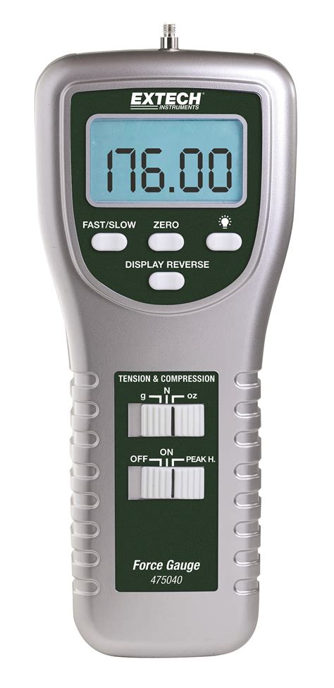 Extech 475040 Digital Force Gauge 5000g 176oz 49 N Capacity