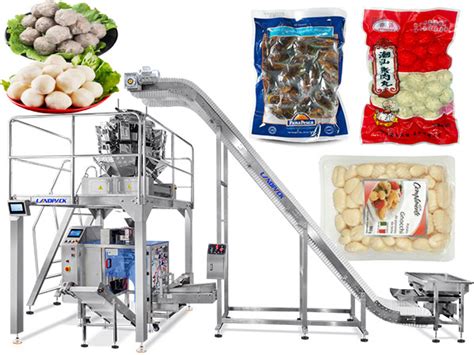 Full Automatic Vacuum Granular Food Meatball Premade Pouch Packing