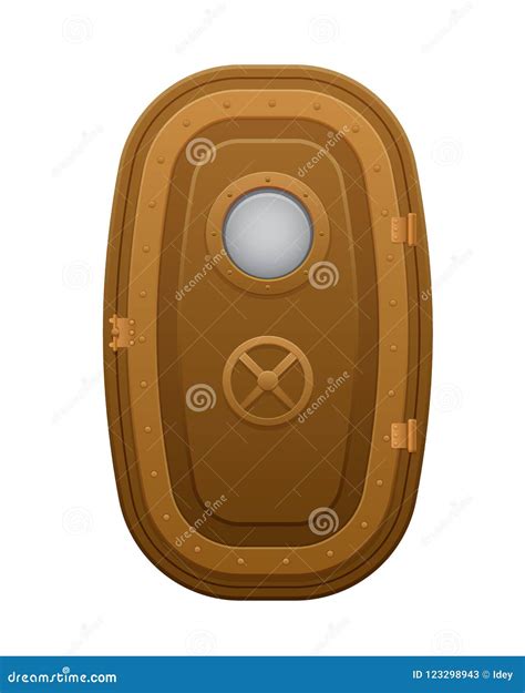 Compartment Of The Spacecraft Or Submarine Cartoon Vector ...