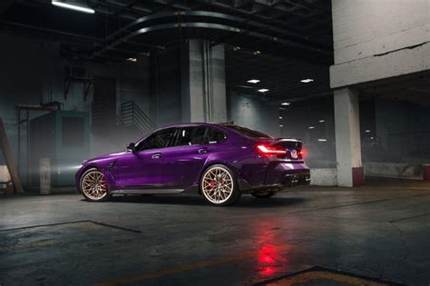 Twilight Purple G80 M3 Photoshoot : r/BMW