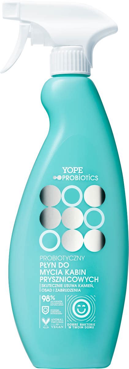 YOPE Probiotics probiotyczny płyn do mycia kabin prysznicowych 500 ml