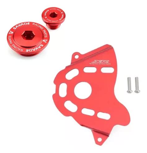 Kit Cubierta Pi N Tapones Tapa Estator Honda Xr L Meses Sin Inter S