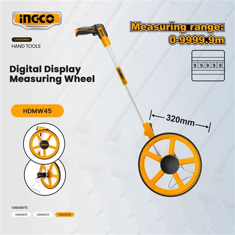 Ingco Digital Display Measuring Wheel Hdmw01 Hdmw45 Hdmw23 Iht