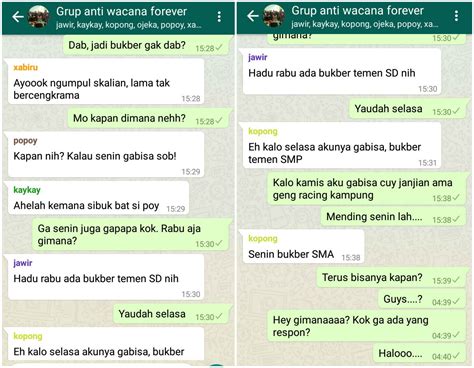 cara chat diri sendiri di wa 7