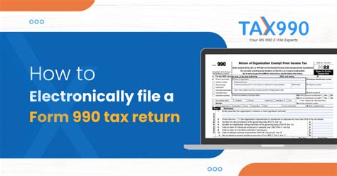 How To Electronically File A Form 990 Return Tax990 Blog