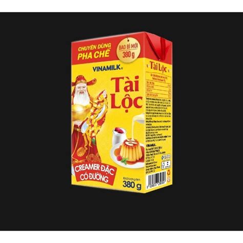 sữa đặc creamer có đường tài lộc vinamilk hộp giấy 380g | Shopee Việt Nam