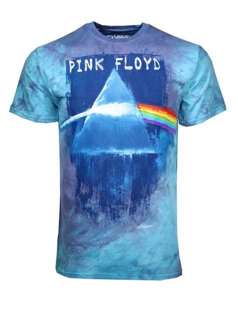 Pink Floyd T Shirt Pink Floyd Prism Paint Tie Dye T Shirt