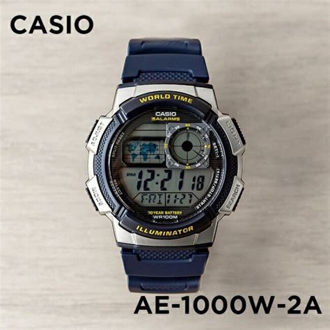 Original Casio Classic Ae W A Year Battery Life Multi