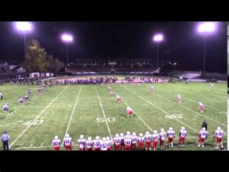 Hoosac Valley Qb Matt Koperniak Finishes Off An Exciting Ot Win Youtube