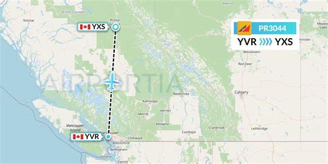 PR3044 Flight Status Philippine Airlines Vancouver To Prince George