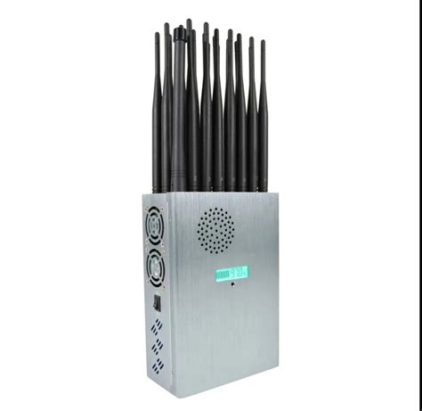 Antennas Portable Signal Jammer For Gsm Lte G G Gps Wifi Lojack