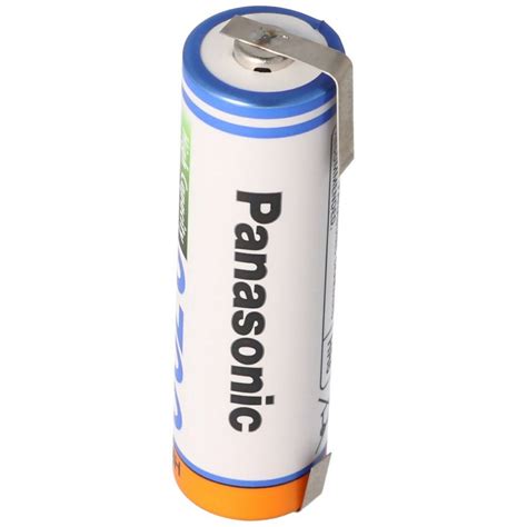 Accucell Panasonic Mignon Aa Nimh Akku Hr 3u 2700mah Mit Lötfahne In U