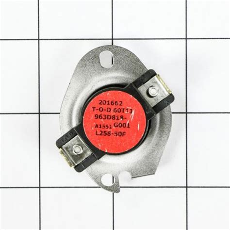 We4x584 Ge Dryer High Limit Thermostat