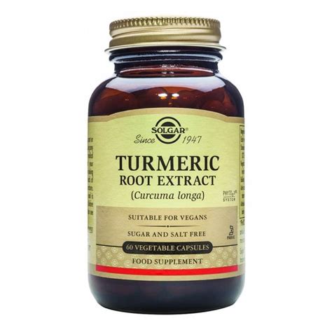 Solgar Turmeric Root Extract 60 Vegicaps