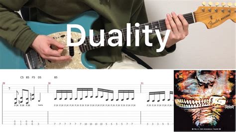 Slipknot Duality Guitar Cover With Tabs And Chords Youtube