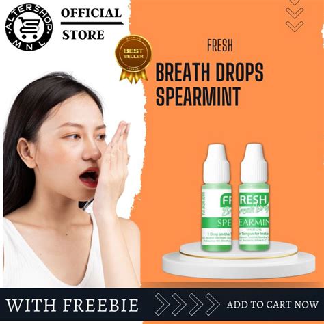 Fresh Breath Drops Spearmint Instant Fresh Breath Lazada Ph