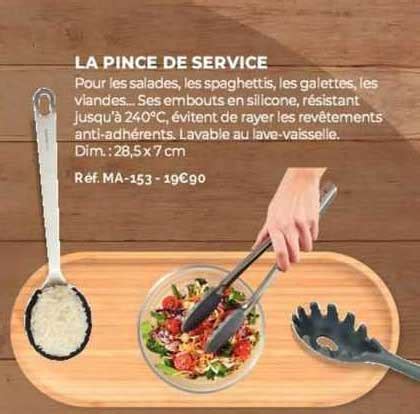 Promo La Pince De Service Chez Guy Demarle Icatalogue Fr