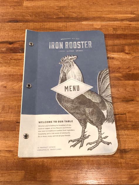 Brunch at Iron Rooster – Foodish Ways