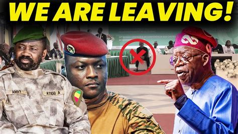 The Reasons Behind Burkina Faso Mali And Niger S Withdrawal From