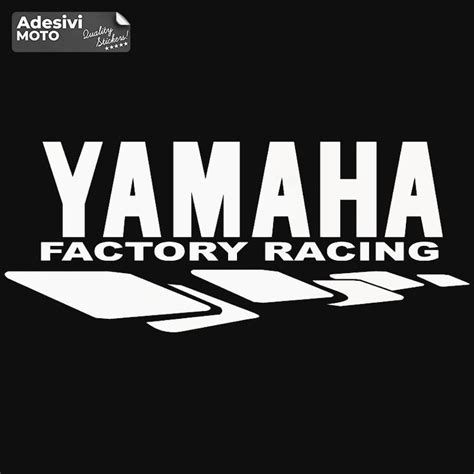 Adesivo Yamaha Factory Racing Tipo Serbatoio Codone Parafango