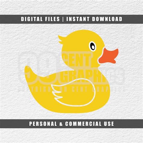 Bath Duck Svg Rubber Duck Svg Duck Svg Cricut Svg Vector Etsy España