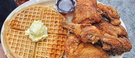 Chicken And Waffles In Roscoe’s House of Chicken and Waffles ...