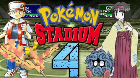 Let s Play Pokémon Stadium Part 4 Arenaleiterburg Erika YouTube