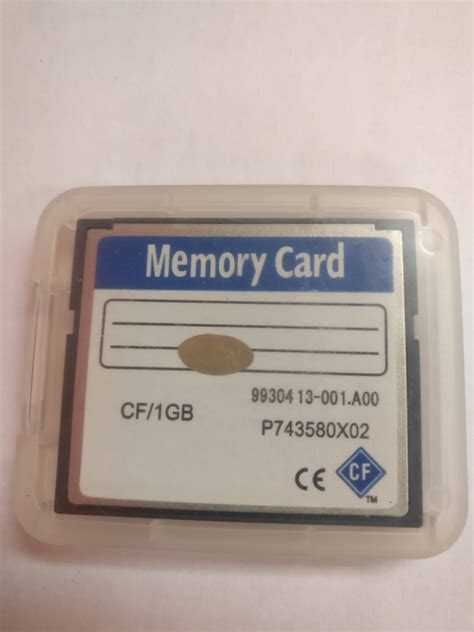 Compact Flash Card, 1GB, Commercial Grade