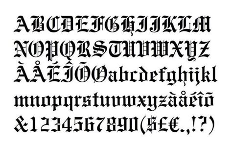 Engravers Old English Font Free Download - Anchor Fonts