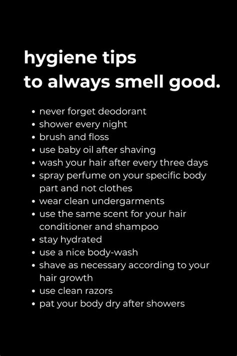 Hygiene Tips How To Always Smell Good In 2024 Female Hygiene Smell