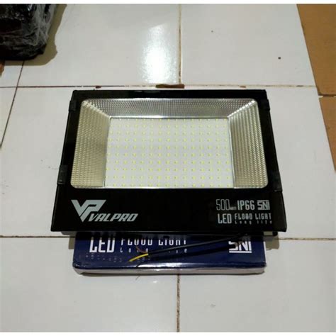 Jual Lampu Sorot LED 500 Watt IP66 SNI Cahaya Putih Indonesia Shopee