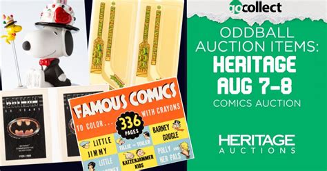 Gocollect Blog Oddball Auction Items Heritage August Comics