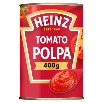 Heinz Tomaten Polpa 400g Bestellen Koken Soepen Maaltijden Jumbo