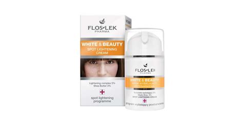 Flos Lek White Beauty Krem wybielający przebarwienia 50 ml A Manada