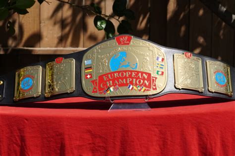 WWE European Championship Replica Review - WWE Shop | hXcHector.com