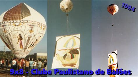 Balão 9x8 Clube Paulistano de Balões Fogos e Bandeira Egito SP