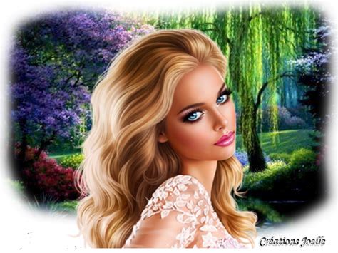 La Blonde Aux Yeux Bleus
