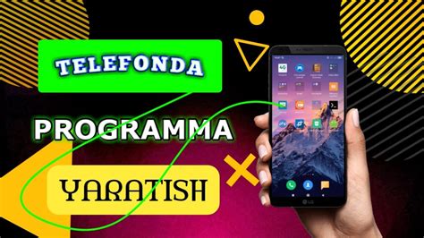 Telefonda Programma Yaratish Ilymvery Youtube