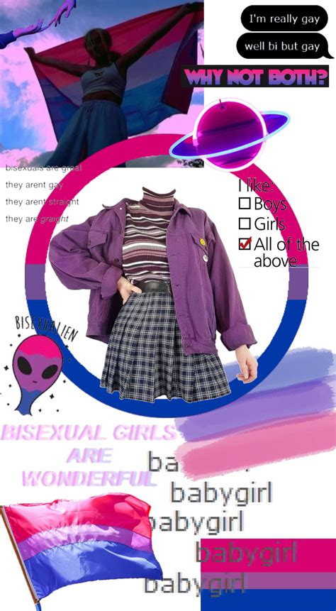 Bisexual 💗💜💙 Outfit Shoplook