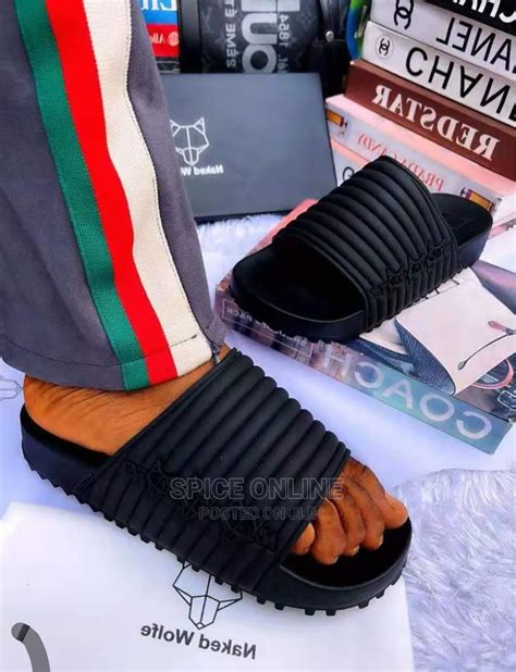 Vvip Original Naked Wolfe Slides In Ibadan Shoes Spice Online