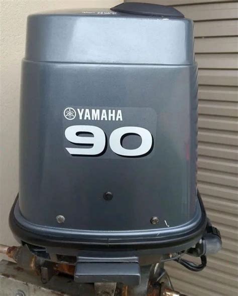 2013 Yamaha 90 HP 2 Stroke 20 Shaft Outboard Motor Alpha Marine