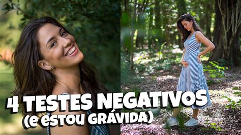 TESTE DE GRAVIDEZ FALSO NEGATIVO Estou grávida Beta HCG e 3 Testes