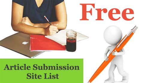 High Da Free Article Submission Sites List For Off Page Seo