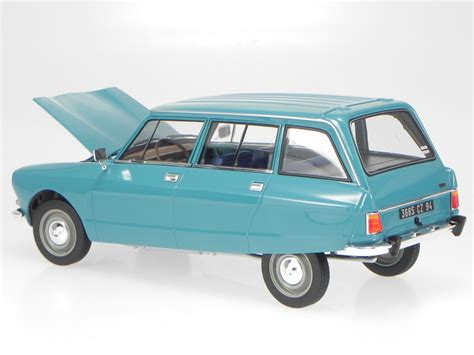 CITROEN AMI 8 Break 1975 Petrel Bleu Vehicule Miniature 181671 Norev 1